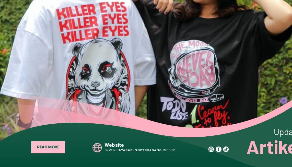 Sablon Kaos, Tumbler, dan Merchandise Custom di Padang
