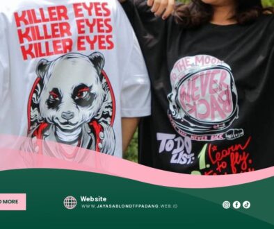 Sablon Kaos, Tumbler, dan Merchandise Custom di Padang